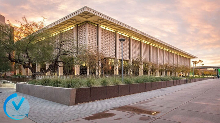 ساختمان کتابخانه دانشگاه آریزونا