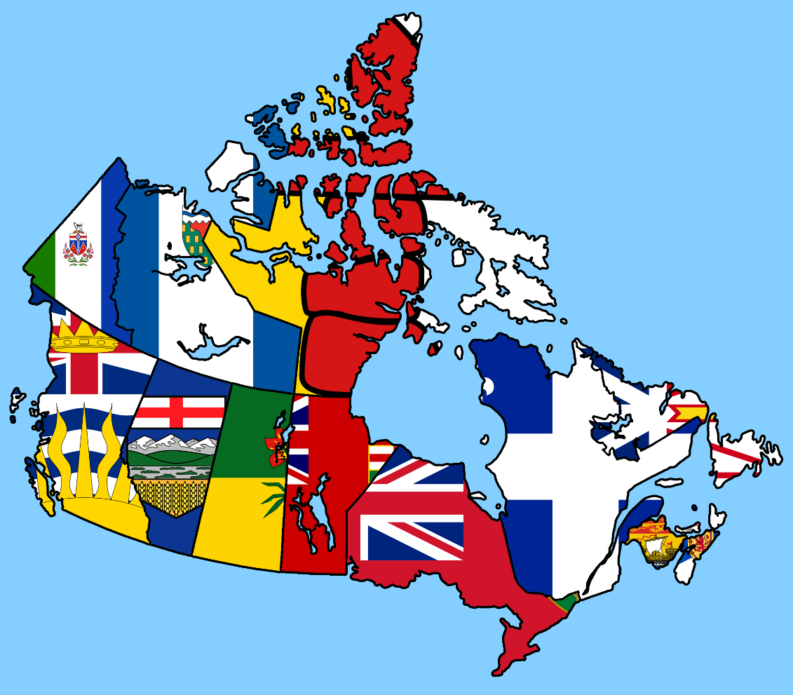 انتخاب استان های کانادا