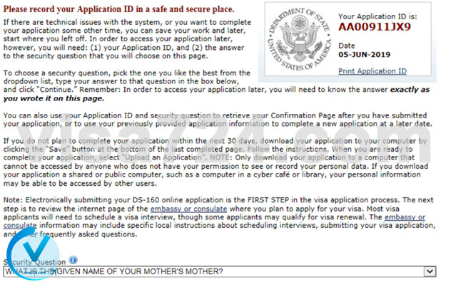 ارائه Application ID توسط سایت