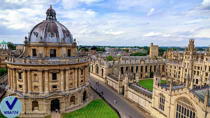 آکسفورد جز برترین دانشگاه‌های انگلیس 